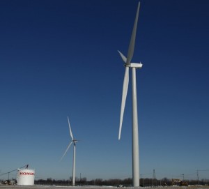 Wind Turbines Outperforming Expectations at Honda Transmission Plant