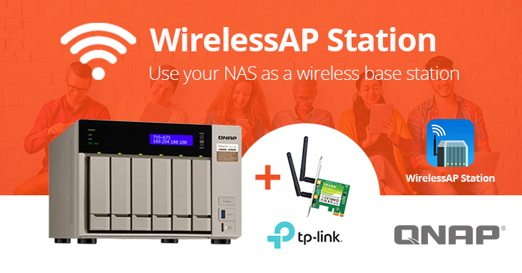 QNAP New Wirelessap Station