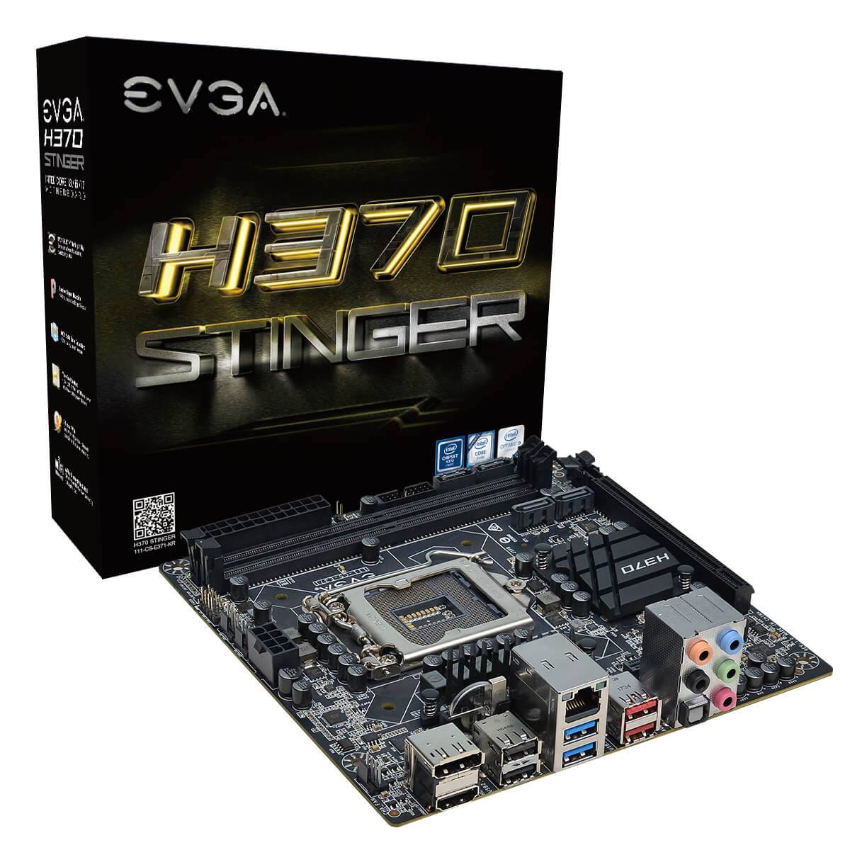 EVGA H370 Stinger motherboard