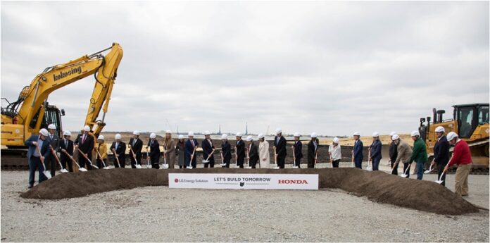 LG Energy Solution & Honda Break Ground for Ohio EV Battery Plant